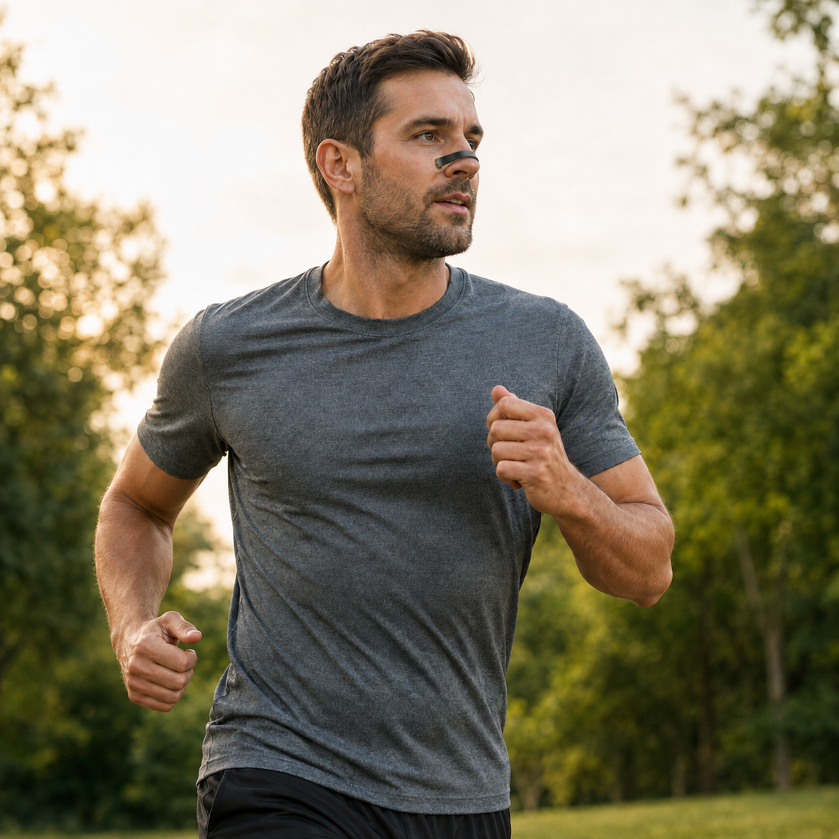 How to wear nasal strips correctly during long workouts