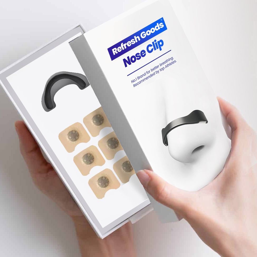 Nose Clip - for easy breathing | Transparent