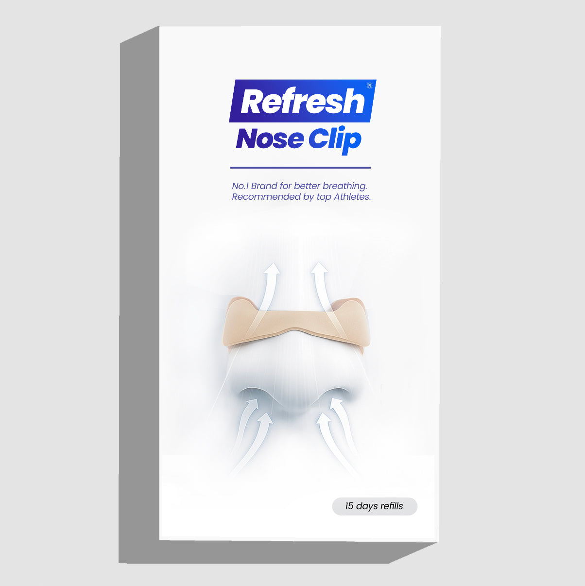 Nose Clip - for easy breathing | Skin color