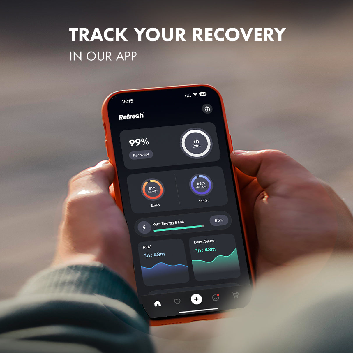 Sleeping mask | with bluetooth tracking